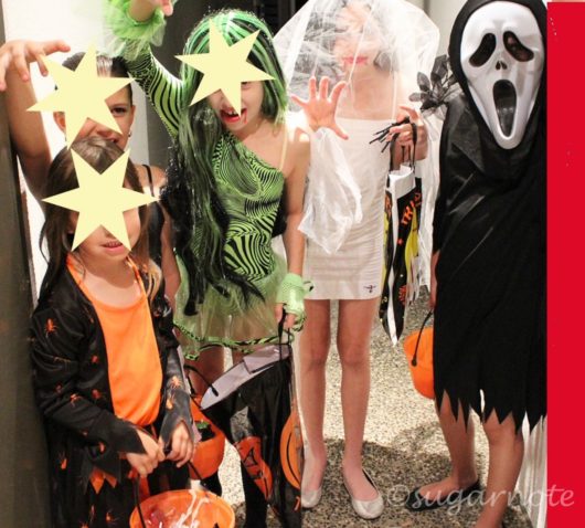 Halloween, ハロウィンで仮装した子供たち