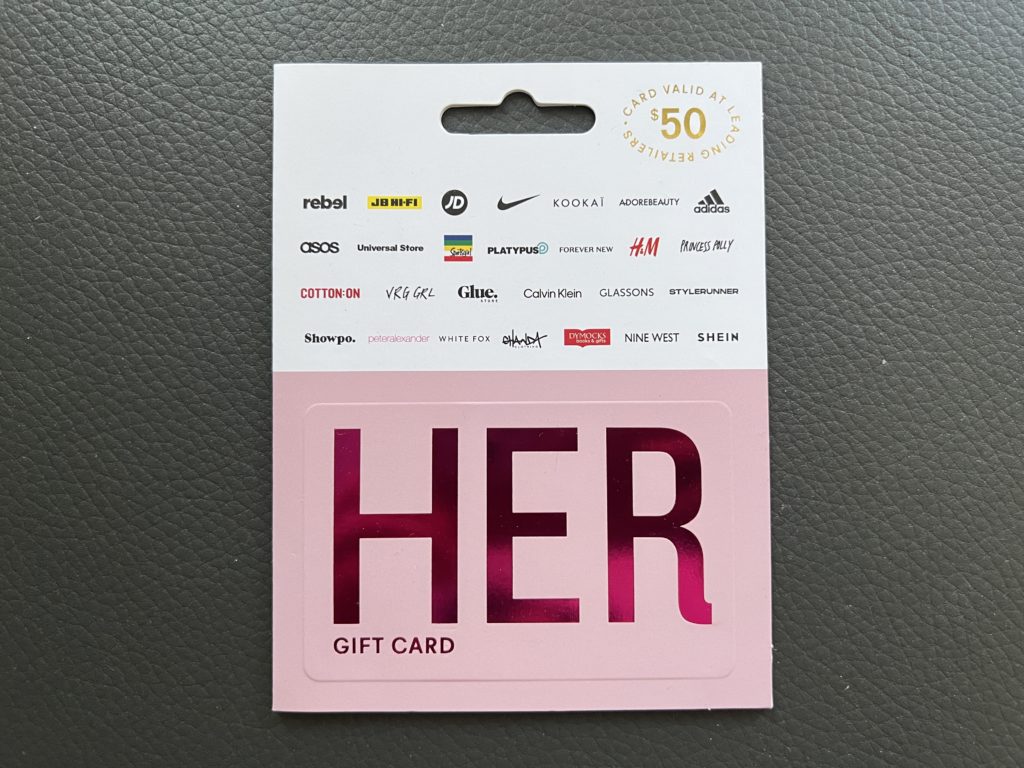Gift card HER
