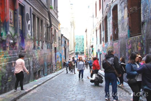 Melbourne Street Art Hosier Lane, メルボルン, ストリートアート, 