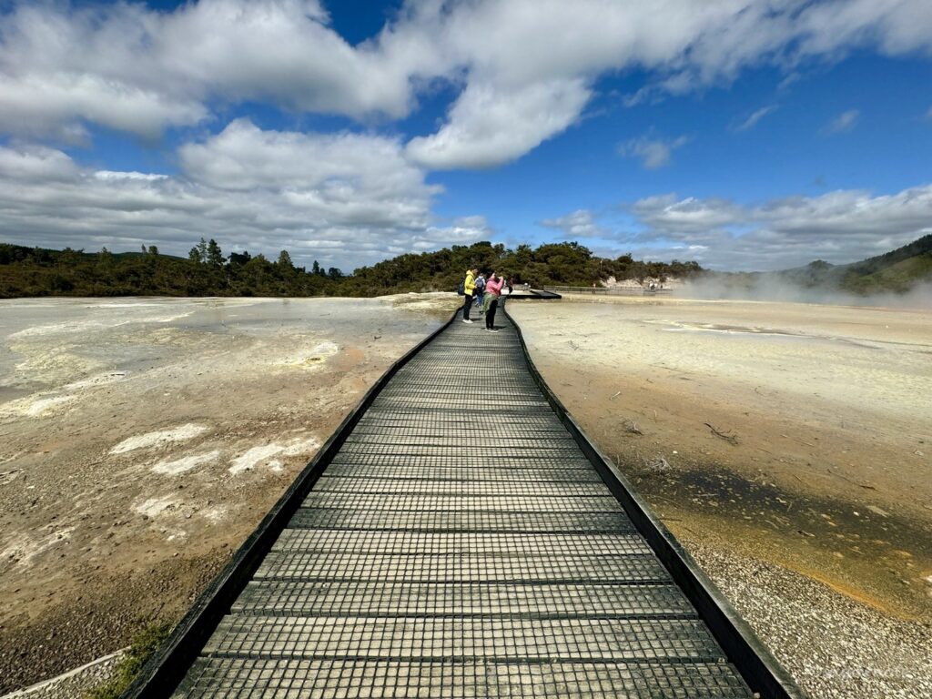 Wai-O-Tapu Thermal Wonderland, Rotorua n New Zealand