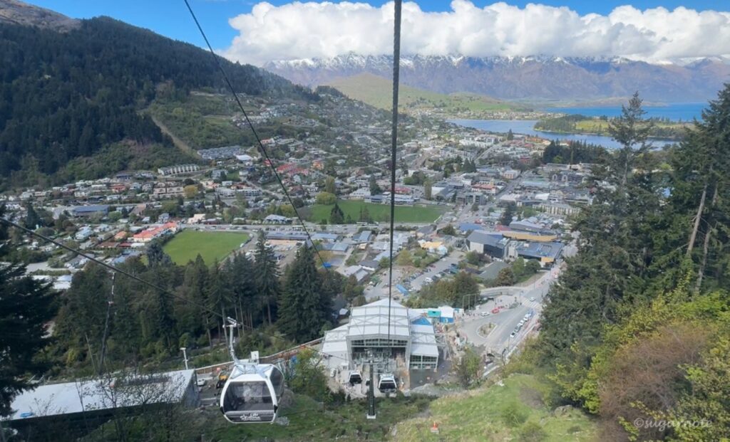 View from Skyline Gondola, Queenstown, New Zealand