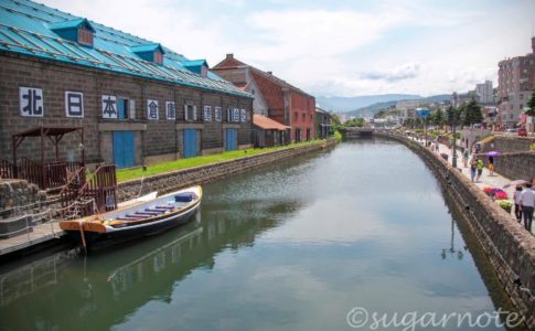 北海道,　小樽運河, Hokkaido, Otaru Canal