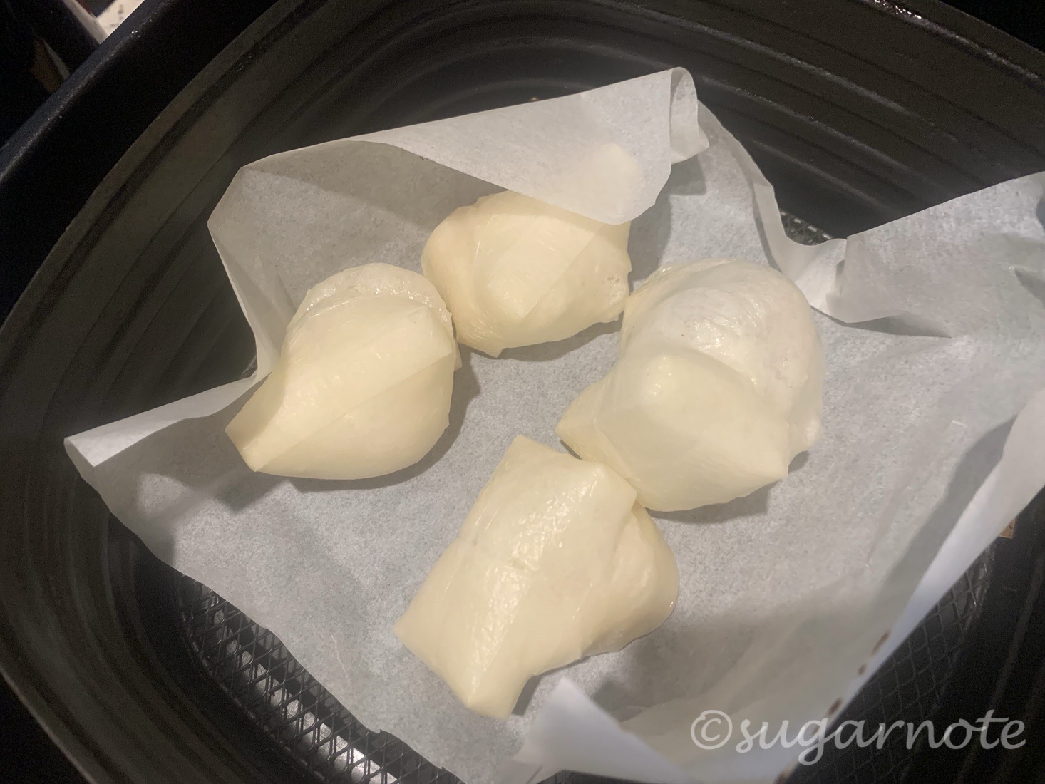 Rice Cake cooked by Air Fryer