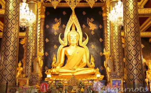 Wat Phra Sri Ratana Mahathat, Wat Yai, ワット・プラ・シー・ラタナー・マハータート, ワット・ヤイ, チンナラート仏像, Phra Buddha Chinnaraj Image