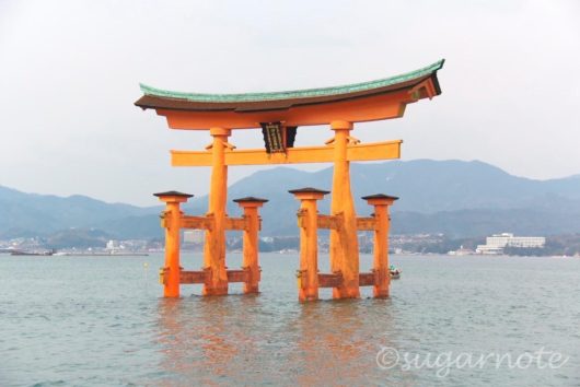 宮島, 厳島神社, 大鳥居, Miyajima, Itsukushima Shrine, O-torii Gate