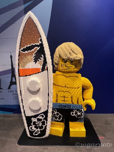 Lego surfer