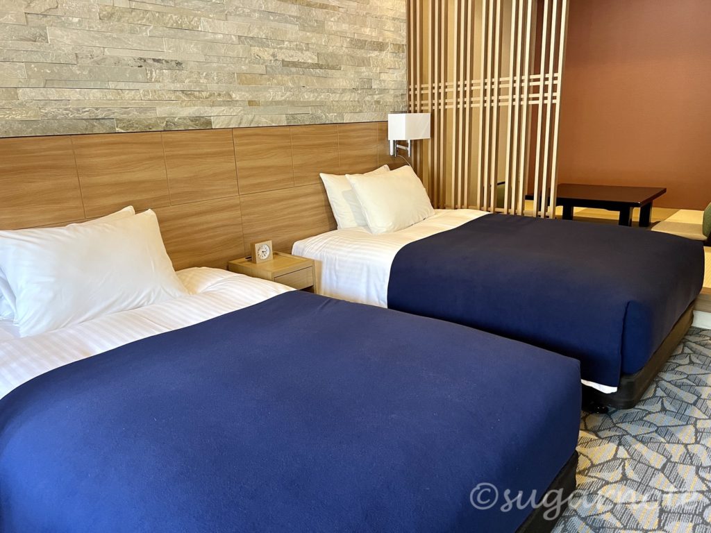 Unzen Kyushu Hotel room beds