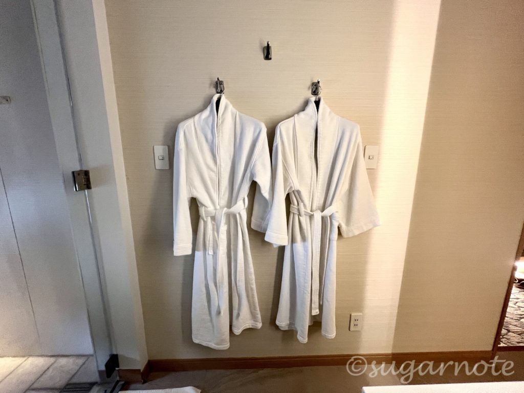 Unzen Kyushu Hotel amenity bathrobe