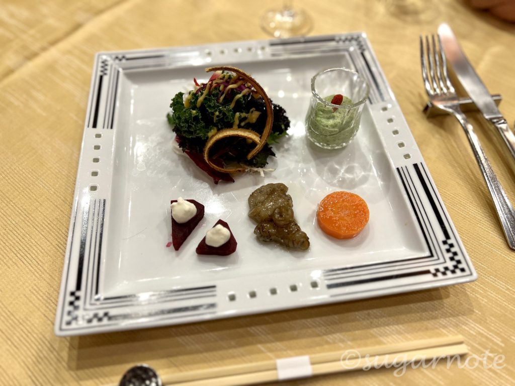 Unzen Kyushu hotel dinner
