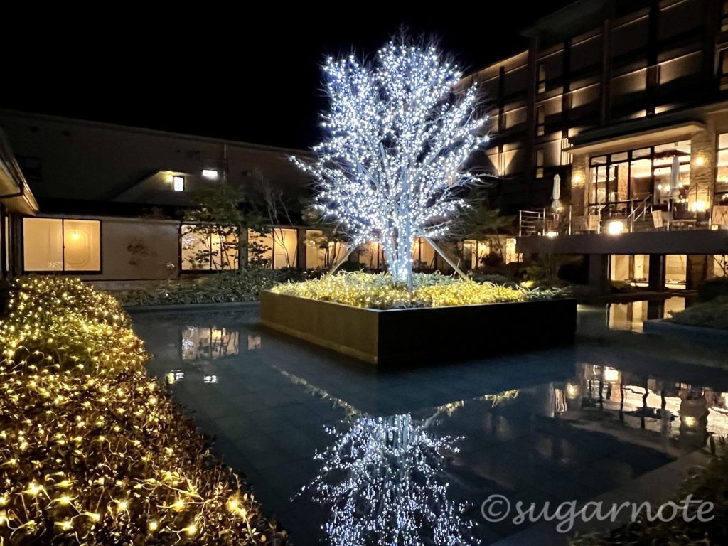 Unzen Kyushu Hotel illumination