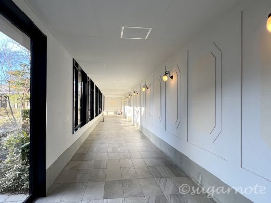 Unzen Kyushu Hotel corridor