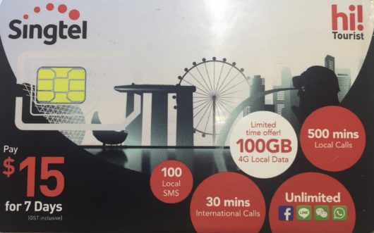 Singtel Prepaid SIM Card