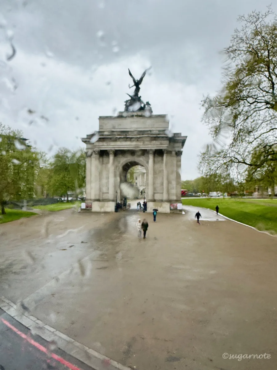 Wellington Arch at Hyde Park Corner, London