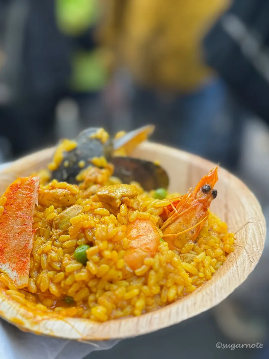 Bomba Paella, London Borough market, London